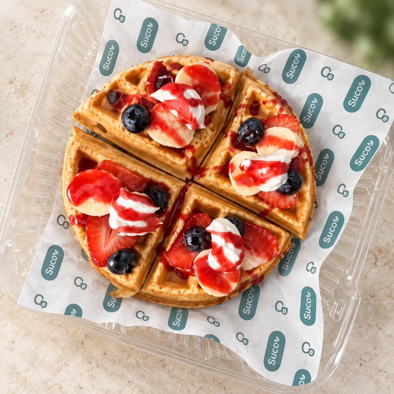 Berry Bliss Waffle