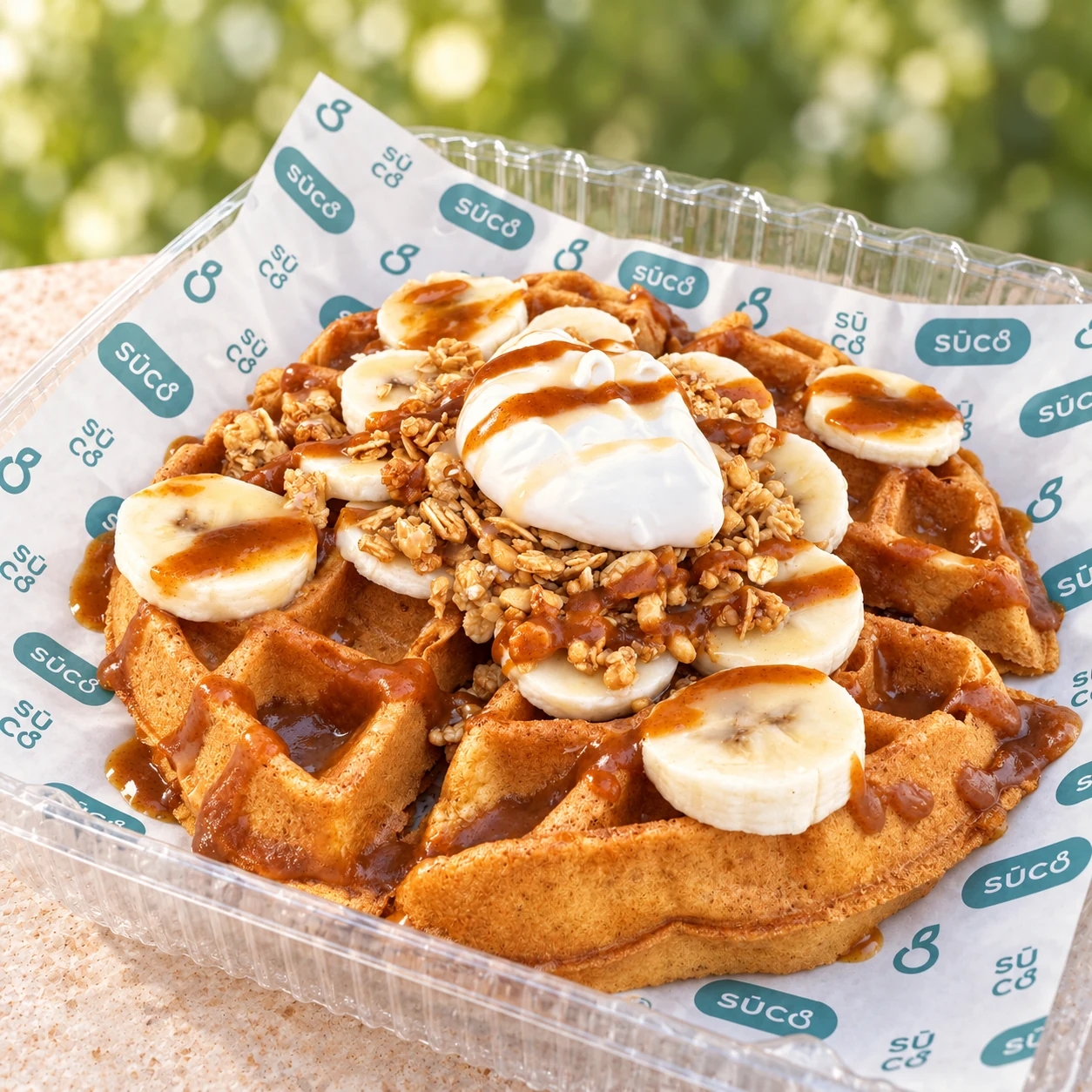 Pumpkin Cinnamon Waffle