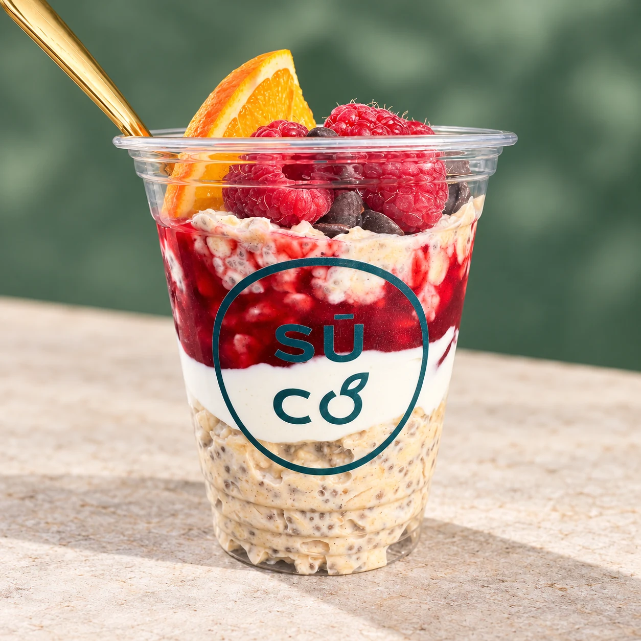 Raspberry Orange Overnight Oats
